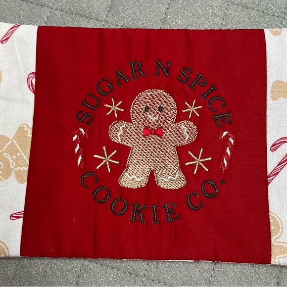 Hand Crafted Mug Rug Coaster Embroidered Cotton Fabric Padded Absorbs Liquid - Picture 7 of 10